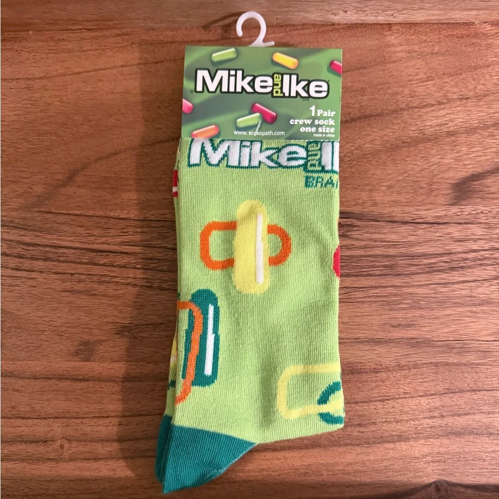 Tootsie Roll Pop & Mike and Ike Novelty Crew Socks‎ | 2-Pairs | NWT